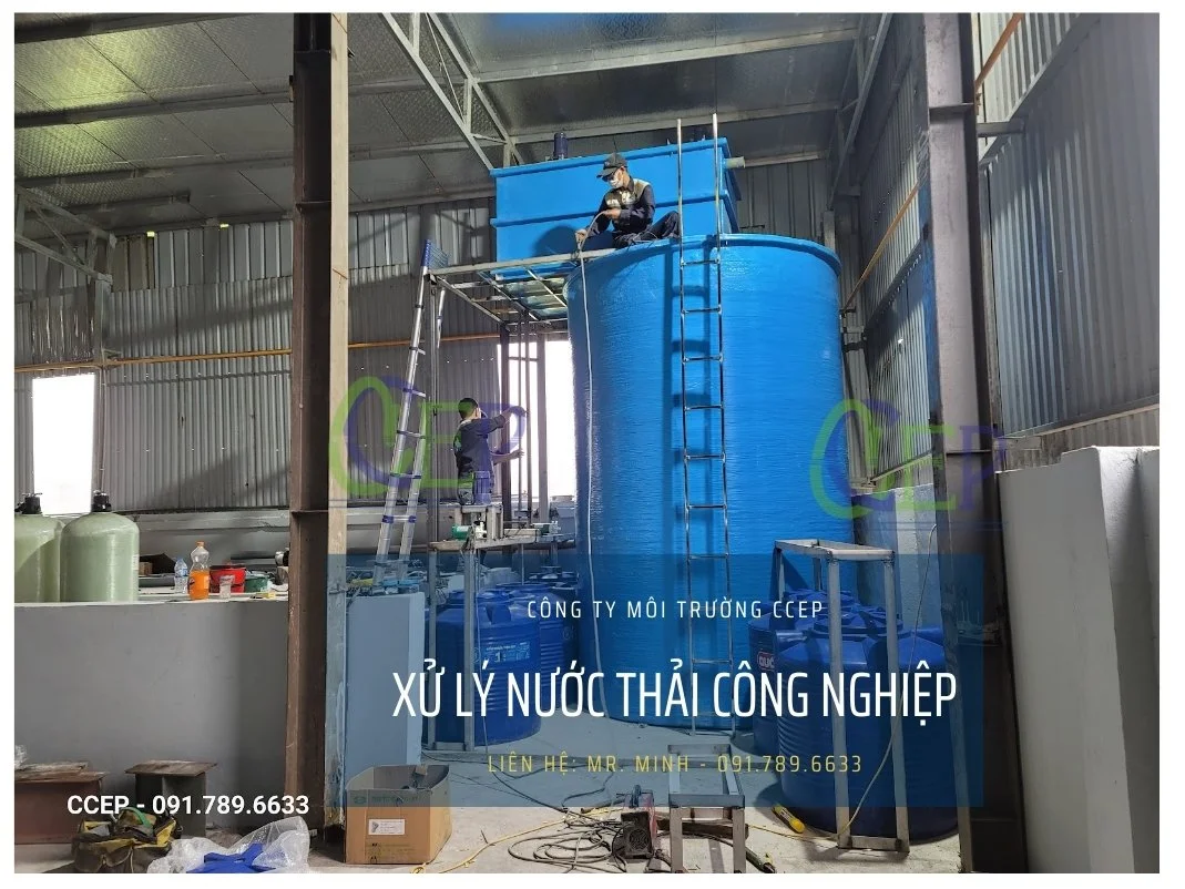 Quy trình xây dựng hệ thống xử lý nước thải công nghiệp đạt chuẩn Hệ thống xử lý nước thải công nghiệp mạ kẽm bằng phương pháp hóa lý