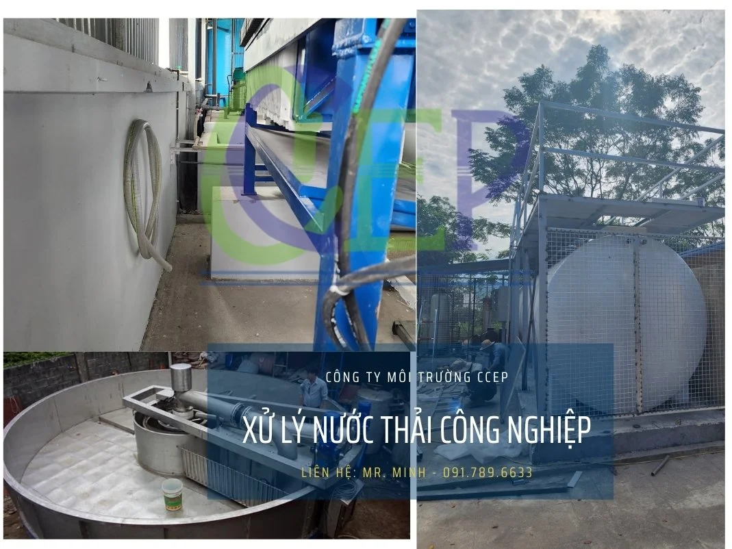 Quy trình xây dựng hệ thống xử lý nước thải công nghiệp đạt chuẩn Một bộ phận của hệ thống xử lý nước thải công nghiệp điển hình