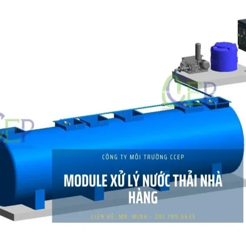 Module xử lý nước thải nhà hàng khách sạn giá rẻ