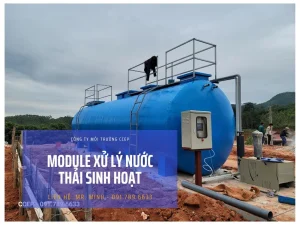 Xử lý nước thải - Quy trình và cách xây dựng hệ thống đạt chuẩn QCVN Module xử lý nước thải sinh hoạt chi phí rẻ