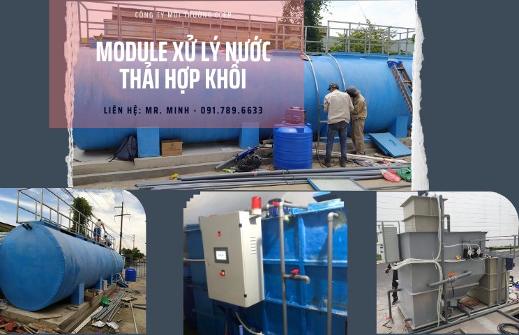 Module xử lý nước thải sinh hoạt hợp khối - 2