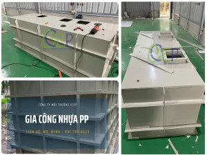 Gia công bồn nhựa PP - CCEP