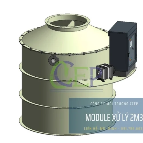 Module xử lý nước thải sinh hoạt tại chỗ 2m3 giá rẻ chất lượng cao