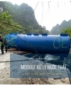 Module xử lý nước thải sinh hoạt 15m3 của CCEP giá rẻ chất lượng cao