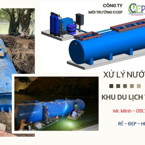 Module xử lý nước thải sinh hoạt 20m3 ngày đêm