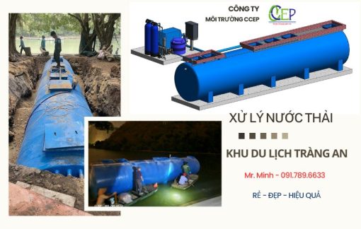 Module xử lý nước thải sinh hoạt 20m3 ngày đêm