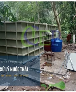 Hoàn thiện bồn bể xử lý nước thải bằng nhựa PP