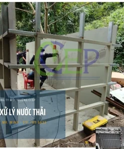 Hàn bồn bể xử lý nước thải bằng nhựa PP