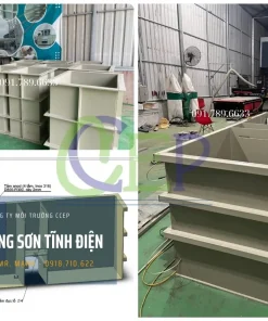Bể nhúng sơn tĩnh điện nhựa PP chất lượng cao