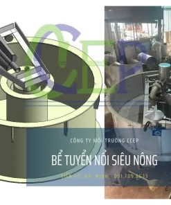 Bể tuyển nổi siêu nông bằng nhựa PP của CCEP