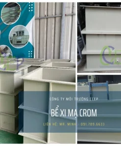Bể xi mạ Crom bằng nhựa PP giá rẻ chất lượng cao