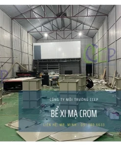 Bể xi mạ Crom bằng nhựa PP đỉnh cao công nghệ