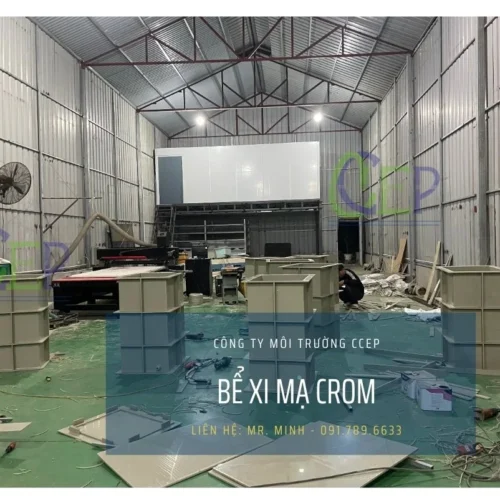Bể xi mạ Crom bằng nhựa PP đỉnh cao công nghệ