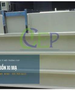 Bồn xi mạ bằng nhựa PP chất lượng cao giá rẻ