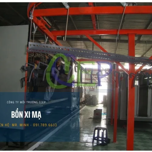 Bồn xi mạ bằng nhựa PP chất lượng cao giá rẻ của CCEP