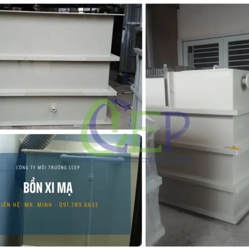 Bồn xi mạ bằng nhựa PP chất lượng cao
