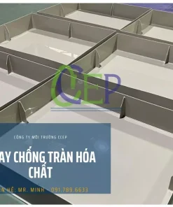 Khay chống tràn hóa chất bằng nhựa PP chất lượng cao