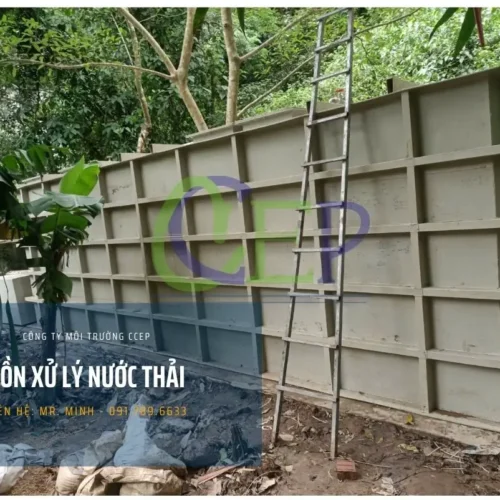 Bồn bể xử lý nước thải bằng nhựa PP của CCEP chất lượng cao