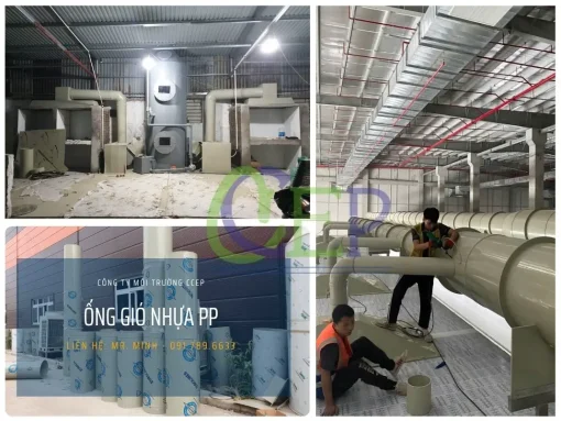 Ống gió nhựa PP chất lượng cao