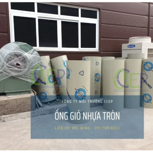 Ống gió nhựa tròn bằng PP chất lượng cao