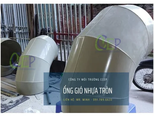 Phụ kiện ống gió nhựa tròn