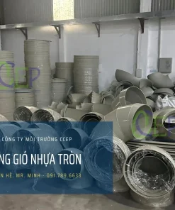 Phụ kiện ống gió nhựa tròn tại kho của CCEP