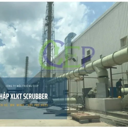 Tháp xử lý khí thải Scrubber chất lượng cao Tháp xử lý khí thải Scrubber của CCEP giá rẻ