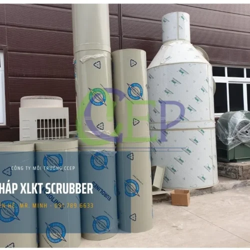 Tháp xử lý khí thải Scrubber của CCEP chất lượng cao