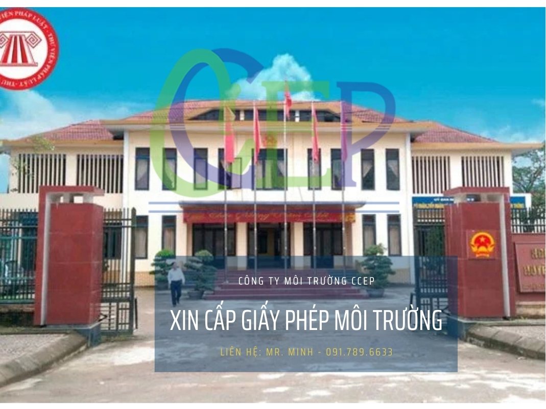 Ủy ban nhân dân cấp huyện trong thủ tục xin cấp giấy phép môi trường