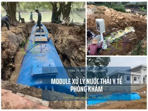 Xử lý nước thải y tế phòng khám giá rẻ với Module SBR-CCEP Module xử lý nước thải y tế phòng khám giá rẻ