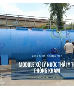 Module xử lý nước thải y tế phòng khám đặt nổi
