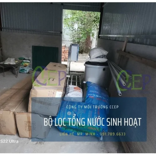 Bộ lọc tổng nước sinh hoạt của CCEP chất lượng cao