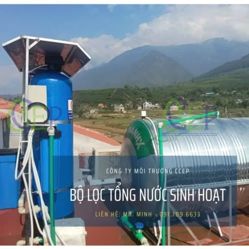 Hệ thống - bộ lọc tổng nước sinh hoạt gia đình 2025 Hệ thống lọc tổng nước sinh hoạt của CCEP