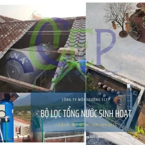 Hệ thống - bộ lọc tổng nước sinh hoạt gia đình 2025 Bộ lọc tổng nước sinh hoạt chất lượng cao bằng Composite