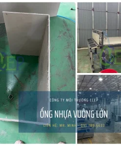 Ống nhựa vuông lớn - Sử dụng làm ống dẫn khí thải Ống gió nhựa vuông lớn của CCEP