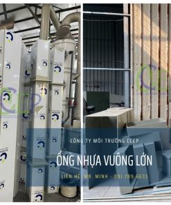 Ống nhựa vuông lớn được sản xuất bởi MTV