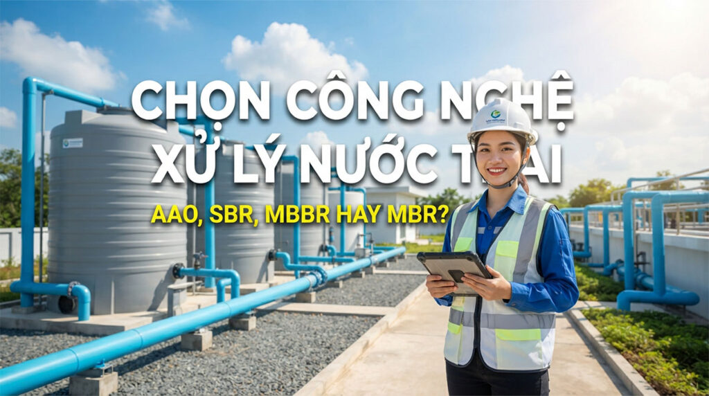 Công nghệ xử lý nước thải phổ biến nhất hiện nay cong nghe xu ly nuoc thai 0002 1